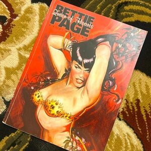 Bettie Page Queen of Hearts by Jim Silke